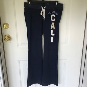 Navy Hollister sweatpants